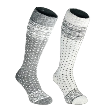 Ullsocka 2-pack Grå