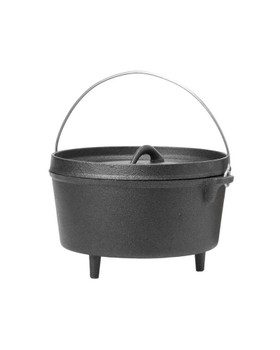 Gusseisentopf, 3l Schwarz
