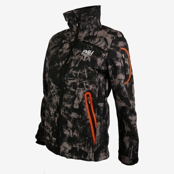 Jaktjacka softshell dam, Supreme Jacket - Black Camo