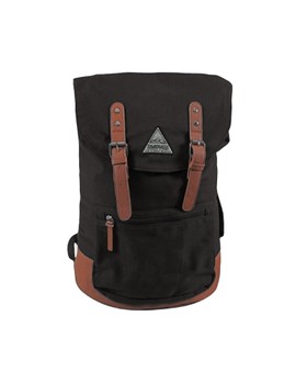 Ryggsäck Canvas, Svart