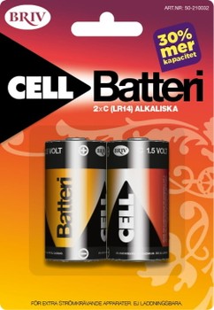 Battery C LR14 - 2-pack