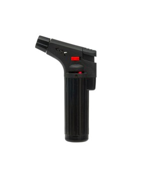 Gas lighter, refillable Black