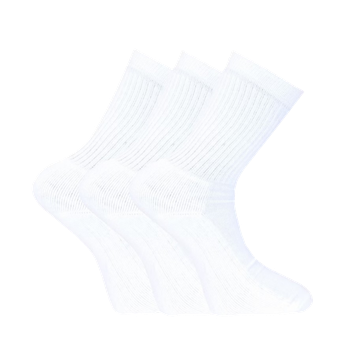 Capital Tennissocke – 3er-Pack Weiß