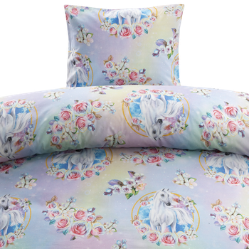 2-Teiliges Bettwäsche-Set, Spirit – Rosa