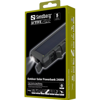 Outdoor Solar Powerbank 24000
