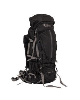Wanderrucksack 70L, schwarz