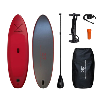 Aquahybrid SUP Paddelboard 9 Röd