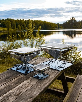 Portabel Grill - Rostfri