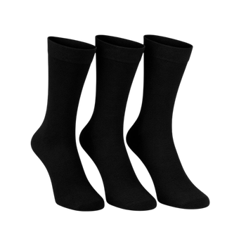 Klassiska Bambu Strumpa 3-pack Klassiska Bambu Strumpa 3-pack Svart