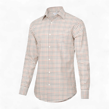 Tattersallskjorta Vapiti Heritage – Herr Kräm-Storruta