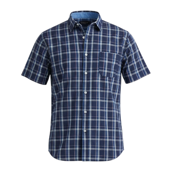 Kortärmad skjorta – Regular Fit Mörkblå