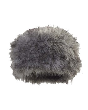 Fluffig Mössa, Fuskpäls - Seger Grå
