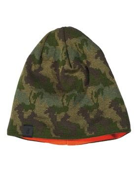 Vändbar Mössa Camo, Seger Camouflage|Orange