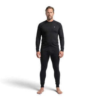 Termowool 200g - Underställ i Merinoull Svart
