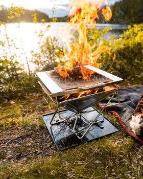 Portabel Grill - Rostfri