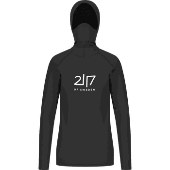 Stretchig Mellanlagerhoodie, Undal - Dam Stretchig Mellanlagerhoodie, Undal - Dam Svart