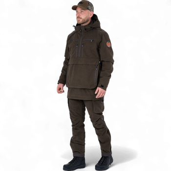 RECON XT – Jagdset, Anorak und Hose mit Hosenträgern, P4H