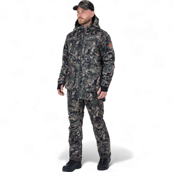 RECON XT – Jagdset, Jacke und Hose mit Hosenträgern, P4H