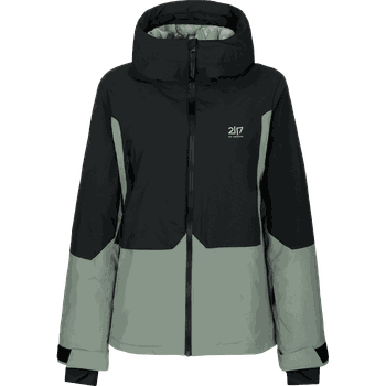 Soppero leicht wattierte Damen-Skijacke Soppero leicht wattierte Damen-Skijacke Vintage Grün