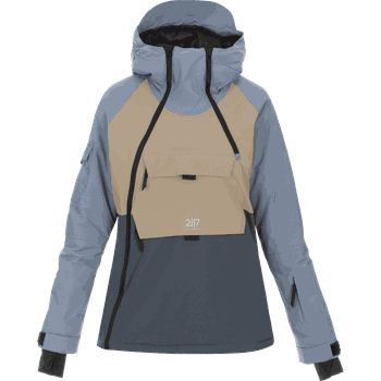 Lätt vadderad skidjacka, Nelkerim - Dam Dusty Blue