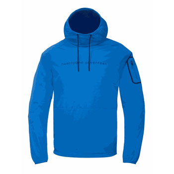 Sibbhult thin softshell hoodie Lake Blue