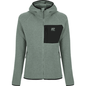 Skord ullpilehoodie Dam Skord ullpilehoodie Dam Vintage grön