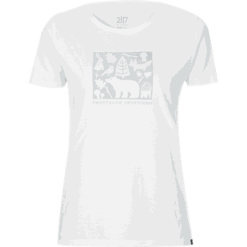 Apelviken t-shirt med tryck Dam Apelviken t-shirt med tryck Dam Vit