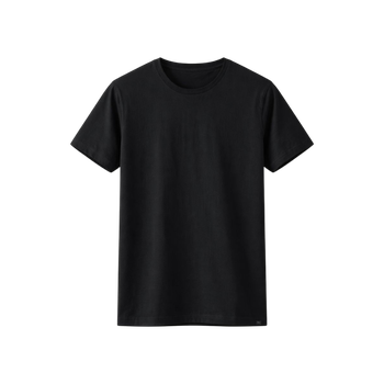 Bomulls T-shirt – Herr Svart