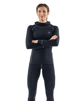 Underställströja Ull Light - Hoodie, Termo