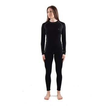 Unterwäsche-Set aus Merinowolle für Damen, Thermo