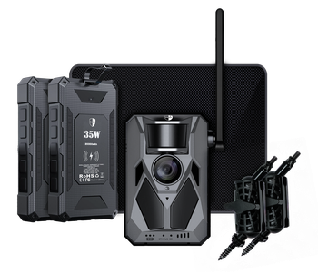 Nordic Gamekeeper APEX MAX 4G - Åtelkamera med Power Packs och solpanel Nordic Gamekeeper APEX MAX 4G - Åtelkamera med Power Packs och solpanel