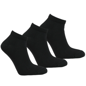 Strumpa Merinoull Sneakers 3-pack Svart