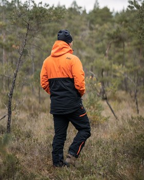 Elite Anorak, Black/Orange - Herr