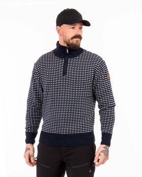 Stickad tröja, windstopper