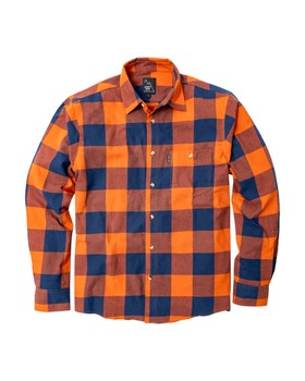 Flanellhemd MZ - Herren Orange