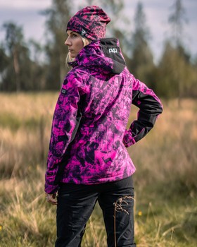 Jaktjacka Camouflage Dam, Hunters Elite - pink Camo