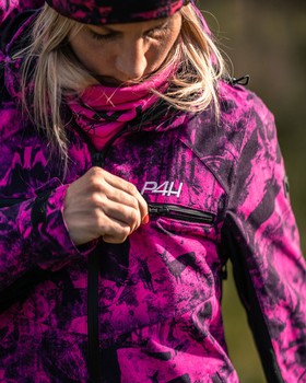 Jaktjacka Camouflage Dam, Hunters Elite - pink Camo