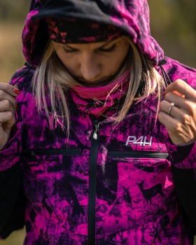 Jaktjacka Camouflage Dam, Hunters Elite - pink Camo