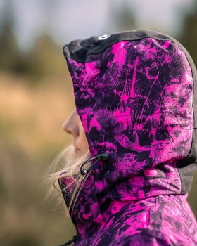 Jaktjacka Camouflage Dam, Hunters Elite - pink Camo
