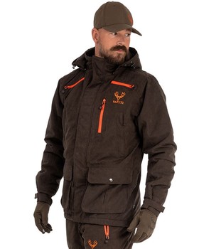 Jagdjacke, Vapiti Classic, lang – Herren-Braun
