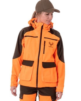 Jaktjacka Dam, Vapiti Laponia Blaze - Orange/Grön