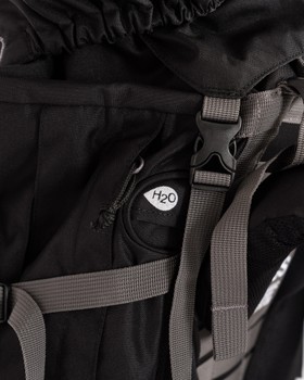 Wanderrucksack 70L, schwarz