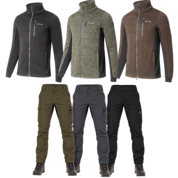 Friluftspaket Herr - Flatfleece och Stekenjokk Byxa