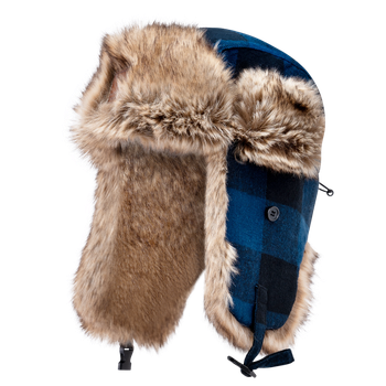 Snowmobile Hat – Mount Zero Snowmobile Hat – Mount Zero Blue Combo