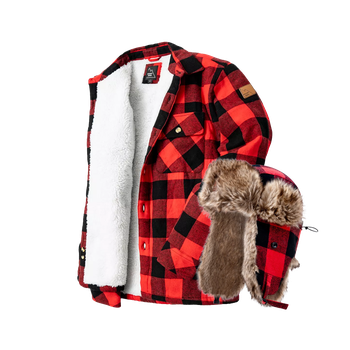 Passendes Winter-Set – Flanell & Mütze