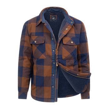 Timber Fleece Jacka - Mount Zero  Brun