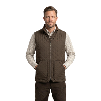Classic Quilted Hunting and Outdoor Vest Classic Quilted Hunting and Outdoor Vest Dark Green