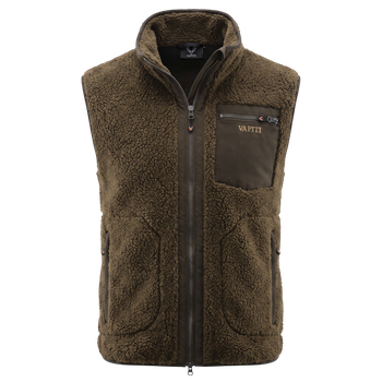 Vapiti Lodge Hunting Pile Vest Grön comb
