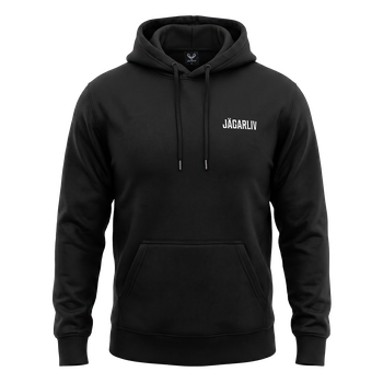 Jägarliv Hoodie Svart