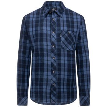 Flanellhemd Mount Zero – Herren Marineblau